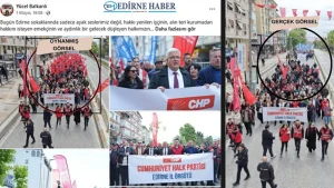 Balkanlı fotoğrafta oynama yaptı ancak gerçek ortaya çıktı