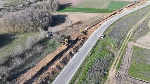 DSİ’nin yaptığı isale hattıyla Edirne susuzluk yaşamayacak
