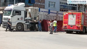 Havsa’da tır kazası can aldı