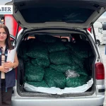 Kapıkule’de 840 kilogram kum midyesi ele geçirildi
